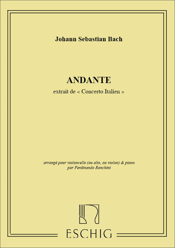 Andante-Conc Italien Vlc-Piano